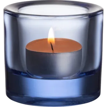 Svícen Iittala Svícen Kivi, modrý aqua