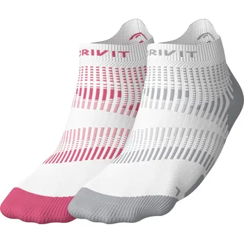 Dámské ponožky CRIVIT Dámské / Pánské běžecké ponožky, 2 páry (růžová/šedá, 39/40)
