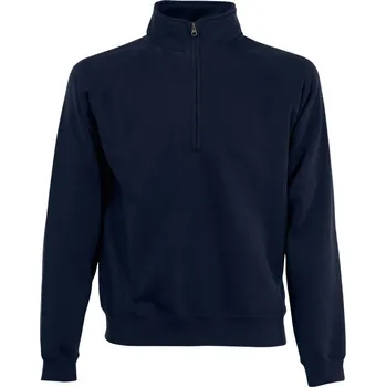 Pánská mikina F.O.L. | Classic Zip-Neck Sweat deep navy XL Mikina