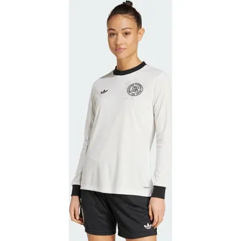 Pánské tričko ADIDAS Dres Germany Anniversary Long Sleeve M BÍLÁ|ČERNÁ