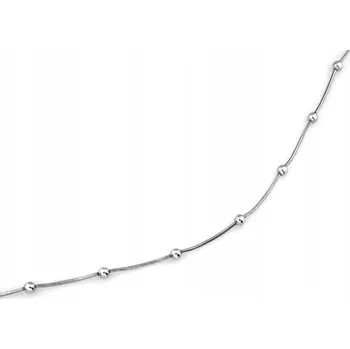 Náhrdelník Náhrdelník s kuličkami R50 stříbrný 925 pro každou příležitost