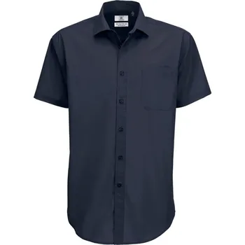 Pánská košile B&C | Smart SSL /men navy 3XL Košile