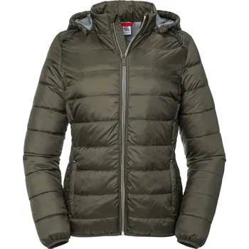 Dámská bunda Russell Athletic | 440F dark olive XXL Bunda - dámská