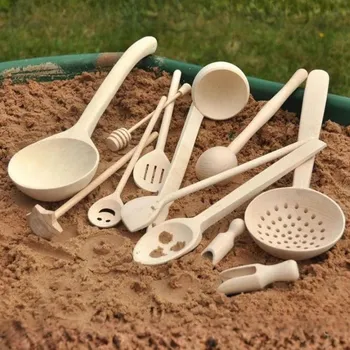 Sada kuchyňského náčiní Dřevěná sada kuchyňského náčiní 12ks