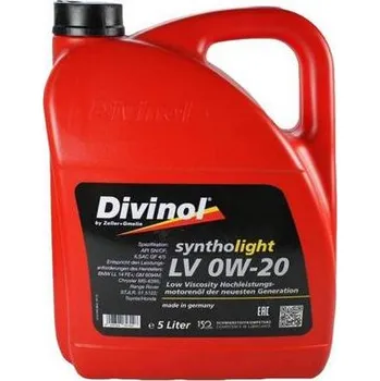 Auto-moto Divinol Syntholight LV 0W-20 5L