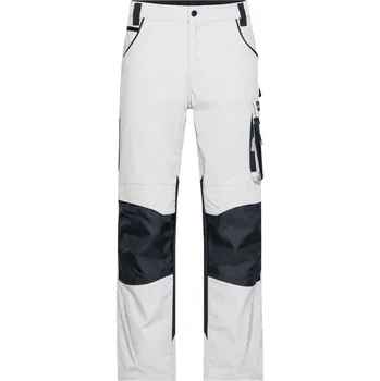 Pracovní oblečení Daiber | JN 832 (42-60) white/carbon (60) Kalhoty (pracovní)