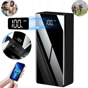 Powerbanka POWERBANK S LED DISPLEJEM 50000MAH ZRCADLOVÝ PRO HOROLEZECTVÍ