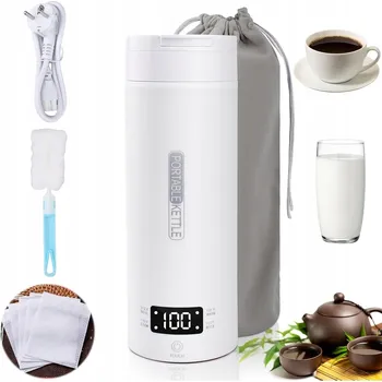 Rychlovarná konvice Rychlovarná konvice Bedee Přenosná rychlovarná konvice 300 W 0,45 l bílá