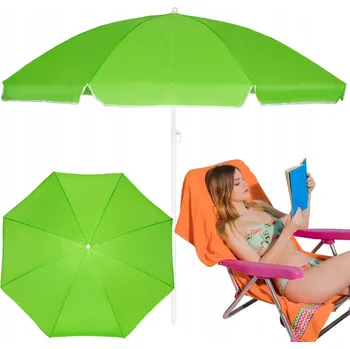 Slunečník Klasický slunečník OŁER modrý 180 x 180 cm