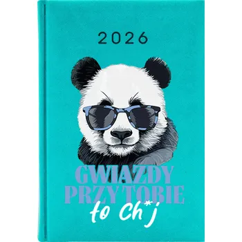 Kalendář Knižkový kalendář 2026 A5 FunnyCase modrý