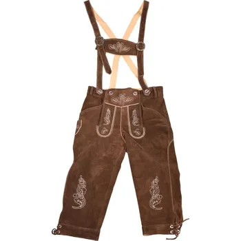 Dámské kalhoty Leather Trousers long/women XS Kalhoty - dámské dark brown