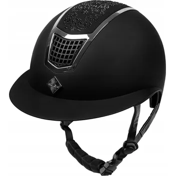 Jezdecká přilba FAIR PLAY Helma QUANTINUM Chic W-V Černá (Velikost: S)