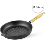 Perfect Home 10374 Litinová grilovací pánev 24 cm