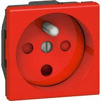 Elektrická zásuvka Elektrická Zásuvka podlahová krabice Legrand červená