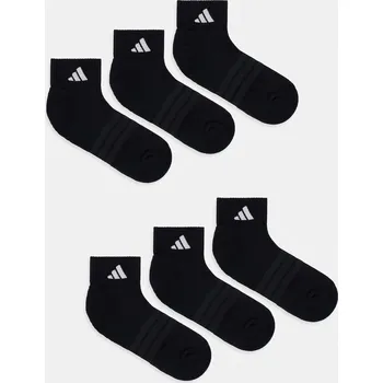 Ponožky adidas 6-pack KE5496 černá 99X, vel. 34/36