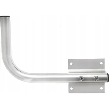 IP kamera DRŽÁK NA NÁSTĚNNÝ STOŽÁR PRO BOČNÍ ANTÉNU UNIVERZÁLNÍ 40CM OCEL POZINK PRO TV