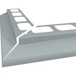 Balkónový profil rohový 2 m 2 m RAL 9010