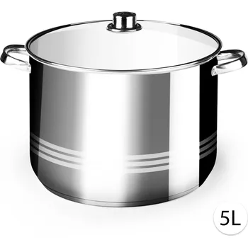 Hrnec ARIAN Nerezový hrnec 5L, 10338