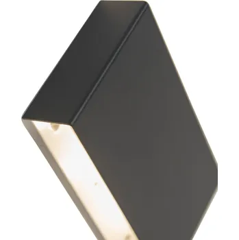 Nástěnné svítidlo Moderní černé nástěnné svítidlo - Otan