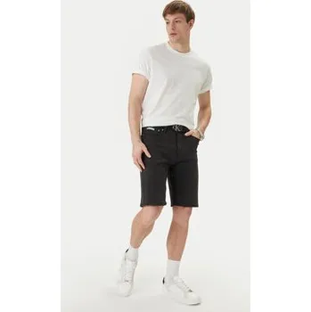 Dámské kraťasy Calvin Klein Jeans Džínové šortky LV04RF921G Černá Regular Fit 36