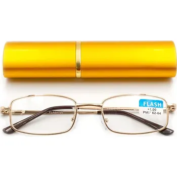 Brýle na čtení Dioptrické brýle v pouzdru Flash 9500/ -1,00 GOLD