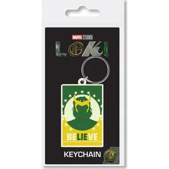 Přívěsek Na Klíče gumový Marvel Loki na klíče s přívěskem