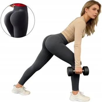 Dámské legíny Bomevarica dámské legíny Push up Yoga klasické dlouhé velikost S