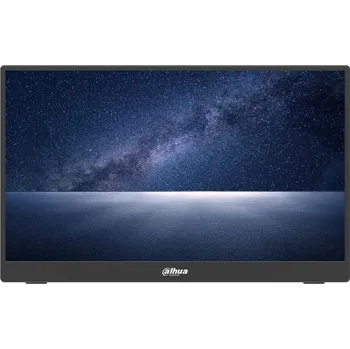 Monitor DAHUA 16" LED PM16-F201SDT/ IPS panel/ 1920x1080 (FHD)/ 1000:1/ 6ms/ 250 cd/m2/ HDMI/ 2xUSB-C/ VESA 75x75/ černý