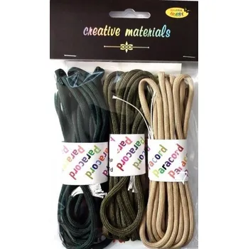 Bezpečnostní kamera Sada paracord šňůr 2,8 metru 3 kusy
