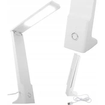 Lampička Stolní lampička Verk Group Bílá/růžová stolní lampa, výkon až 3 W