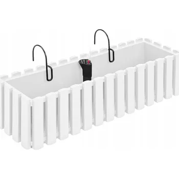 Květináč Květináč plast bílý Prosperplast 58 cm x 18 x 16,2 cm