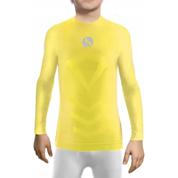 Pánské tričko Chlapecké funkční tričko Thermo Active CL40 s dlouhým rukávem, žluté, velikost 116-140 (4XS/3XS)