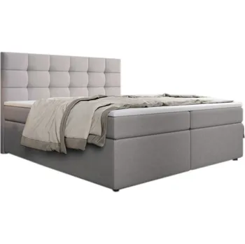 Postel Čalouněná postel boxspring ROCK + topper Barva: inari 22, Rozměr: 140x200
