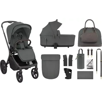 Kočárek Kočárek 2v1 Goya Platinum Olive