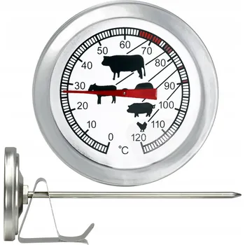 Domácí teploměr Teploměr na kouření Esco TPM03.127 bílý