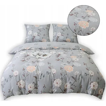 Povlečení Povlečení z bavlněného saténu 160x200 se zipem Elegance a Komfort XW-3021