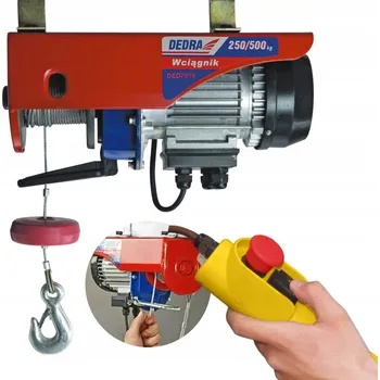 DEDRA ELEKTRICKÝ NAVIJÁK 250/500KG DED7914