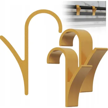 Věšák Háček bez vrtání Granitan zlatý