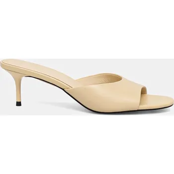 Dámské pantofle Kožené pantofle Answear.LAB LT89-31.cjk béžová 80X, EUR 40