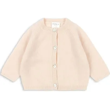 Dámský svetr Kojenecký vlněný kardigan Fanga Fontana SAVORA DUE CARDIGAN FA100080 růžová 03X, vel. 80