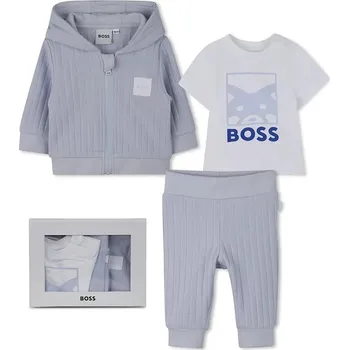 Kojenecká tepláková souprava BOSS J53057 modrá 50X, vel. 71