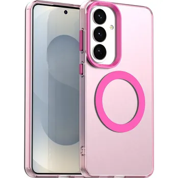 Pouzdro na mobilní telefon Techsuit – CandyCase MagSafe – Samsung Galaxy S26 Plus – růžová