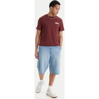 Pánské tričko Billabong T-Shirt Orbit Arch EBYZT00522 Bordó Regular Fit XL