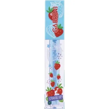 Přípravek na rty Gabrini – Hydratační ovocný lesk na rty Strawberry Jahoda 4 ml