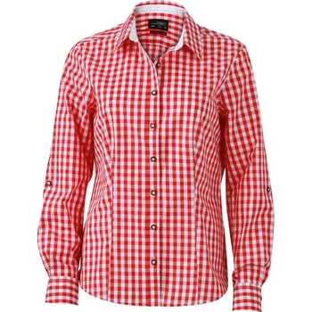 Dámská halenka Daiber | JN 637 red/white XL Halenka