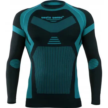 Pánské tričko Pánské termoaktivní tričko CL16 s dlouhým rukávem, mořská zeleň, velikost L