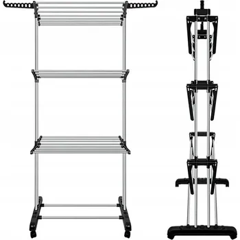 Sušák na prádlo Volně stojící vertikální Sušák Gockowiak 78-78 cm