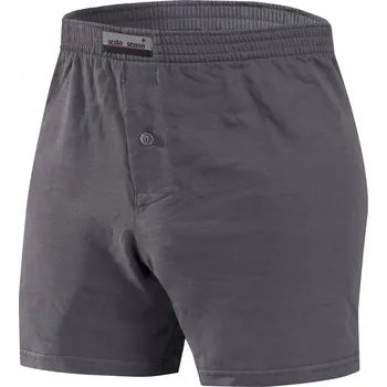 Boxerky Pánské boxerky 100% Bavlna Panther šedé Sesto Senso (XXL)