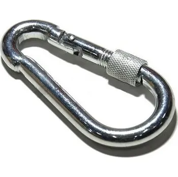 Jištění Karabina hasičská s pojistkou DIN 5299D 5x50 A4 DIN 5299D