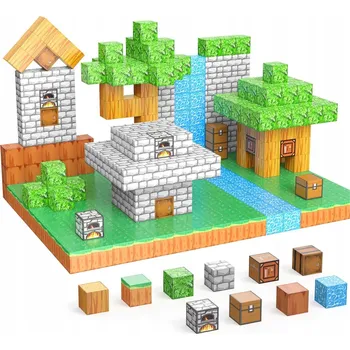 ostatní stavebnice Magnetické minikostky (48 ks) | MAGCRAFTI